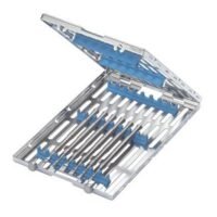 1609-SET OSTEOTOMOS CINCEL HUESO 6u.