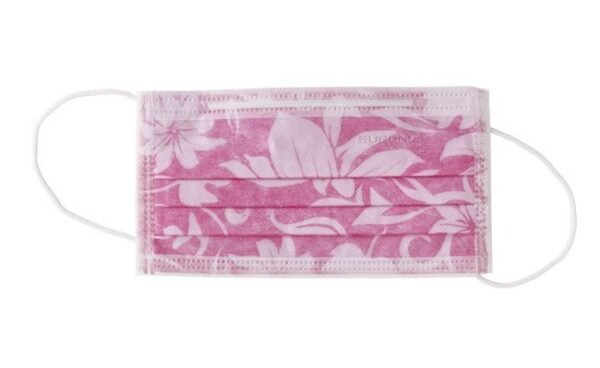 FMP3/RFLO MASCARILLA FLORAL ROSA 50u.