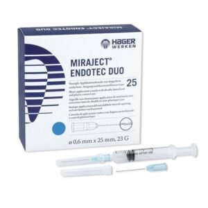 AGUJAS MIRAJECT ENDOTEC DUO 27g LUER 0.40x25 25u.