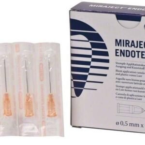 AGUJAS MIRAJECT ENDOTEC 25g LUER 0.5x25 25u