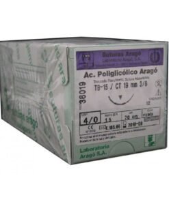SUTURA A.POLIGLICOLICO TB-10  5/0 12u.