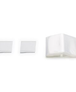 PROTECTOR MANGUER ESTER. 120x7cm.+2 ADH.BLANC.50u.