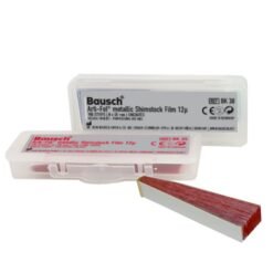 BK35 PAP.ART. ROJO METAL 100u.