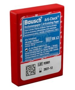 BK63 PAPEL ART. AZUL/ROJO TIRAS PRECORTADAS  200u.