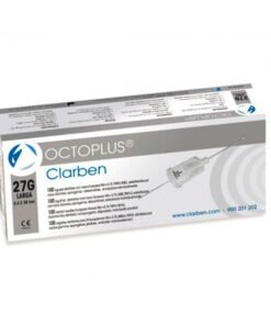 AGUJA OCTOPLUS C/PLAST. 0.4x38 27G LARGA 100u.