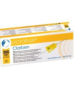 AGUJA OCTOPLUS C/PLAST. 0.3x25 30G CORTA 100u.