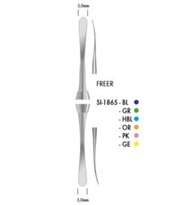 SI-1865-BL PERIOSTOTOMO FREER COLORI SIL. AZUL