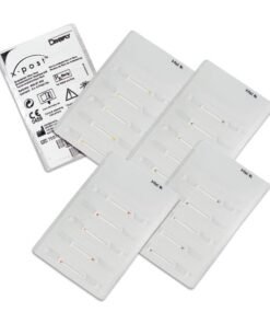 X-POST POSTES FIBRA TAMAÑO 1 5u.AMARILLOS