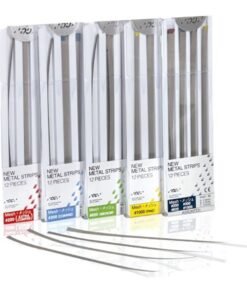 TIRAS METAL N.600 6mm. VERDES 12u.