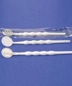 ESPEJO CON MANGO MONOUSO 100u.