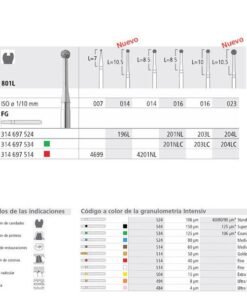 FG 201NL/6 801L-016 FG DIAM. MEDIO 6U.