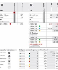 FG 212S/6  835-009 FG DIAM. MEDIO 6U.