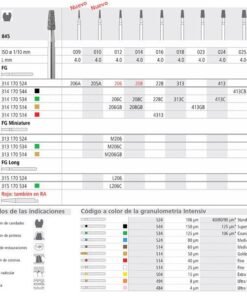 FG 228/6  845-016 FG DIAM. MEDIO 6U.