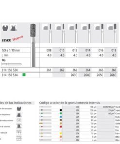 FG 261/6   835KR-008 FG DIAM. MEDIO 6U.