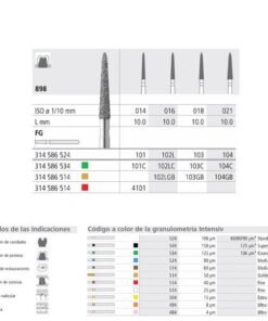 FG 101/6 C 898-014 FG DIAM. GRUESO 6U.