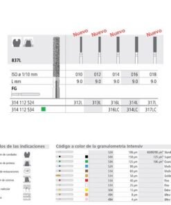 FG 314L/6 C 837L-016 FG DIAM. GRUESO 6U.