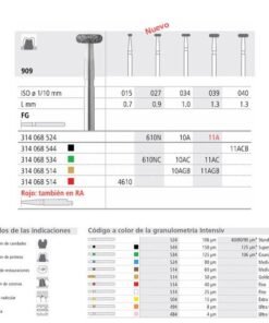 FG 10A/6 C 909-034 FG DIAM. GRUESO 6U.
