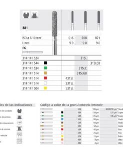 FG 5315L/6 881-018 FG DIAM. X-FINO 6U.