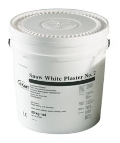 SNOW WHITE PLASTER YESO 18Kg.