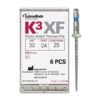 K3 XF FILE.25/.08 17mm. 6uds.