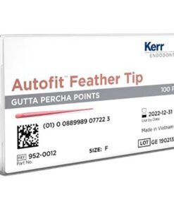MEDIUM AUTOFIT FEATHERED TIP GUTTA PERCHA  100u.