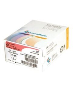 SUTURA SEDA TB-15 3/0 12u.