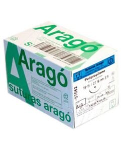 SUTURA POLIPROPILENO TB-15 4/0 12u.