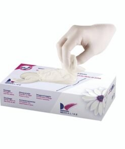 GUANTES NITRILO S/P BLANCO MED. 100u