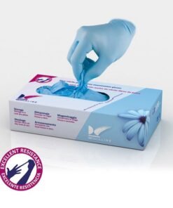 GUANTES NITRILO S/P AZULES X-GRANDES 100u