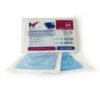 TALLAS ESTERIL AZUL M 50x75cm 25+25g. VISC.PE 100u