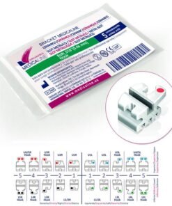 Bracket ML Cerámico r/metal Roth .022 L1/2L rep