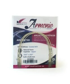 ARCO ML NITI ESTETICO REDO. SUP. .014 NAT. F. 10u.