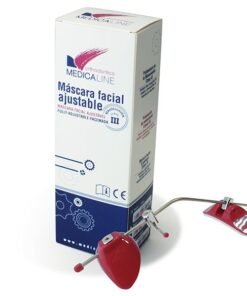 MASCARA FACIAL MLO ROJO CLASE III 1u.