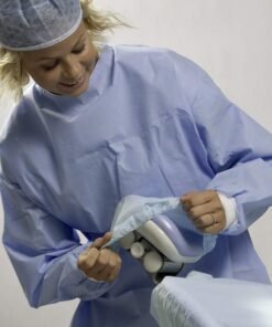 FUNDA CABEZAL IMPERM. REDONDO 22cm 200u.