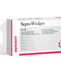 SEPTOWEDGES REFILL CUÑAS DE MADERA Nº3 RED 100u.