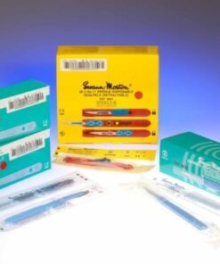 BISTURI ESTERIL DESECHABLE N.15C CON MANGO10u.0521