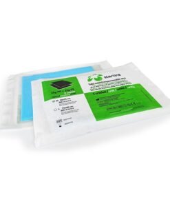 TALLA ESTERIL AZUL M 50x75cm 50g. PAP-PE IMP. 100u